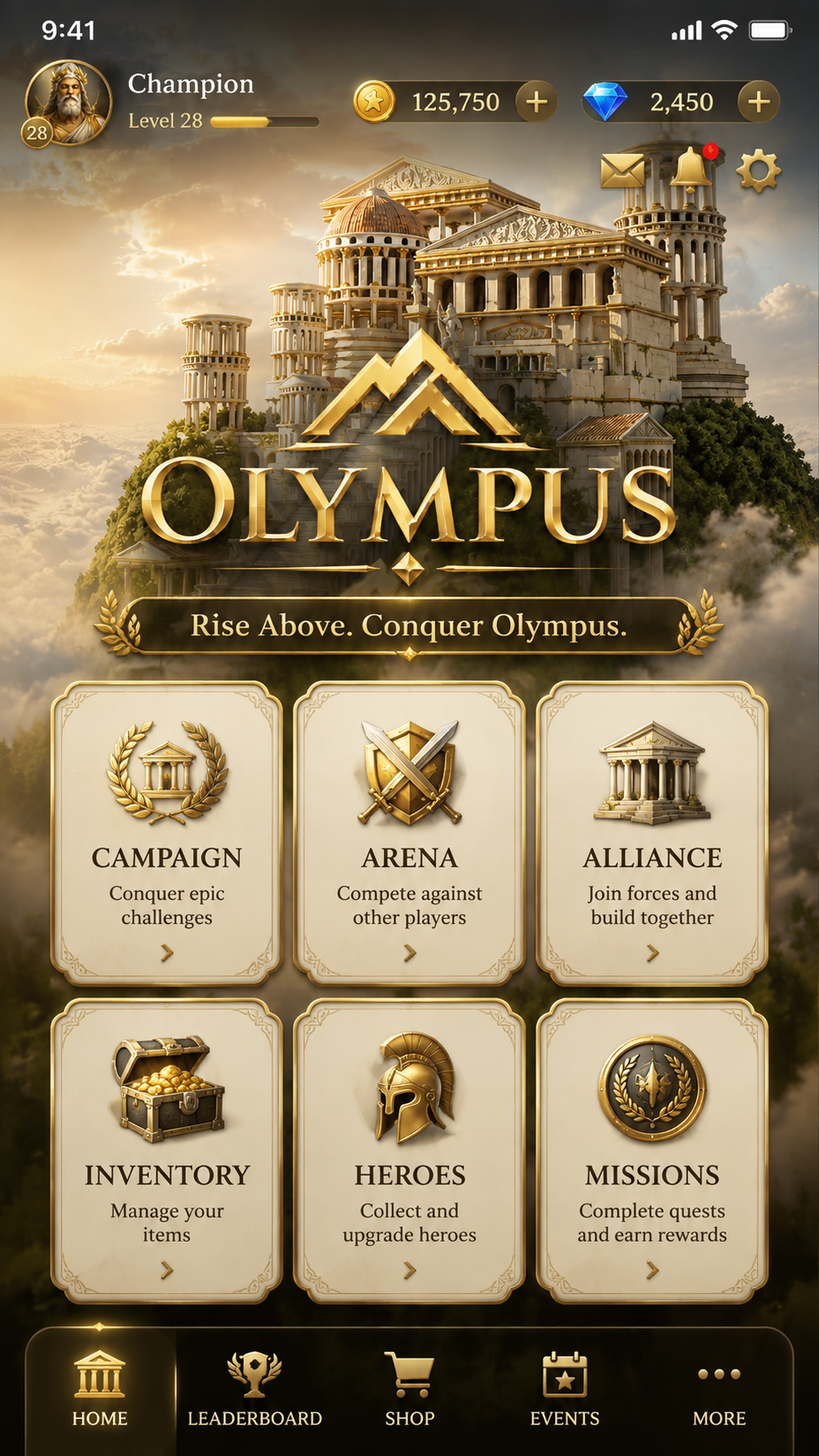 Olympus screenshot 2