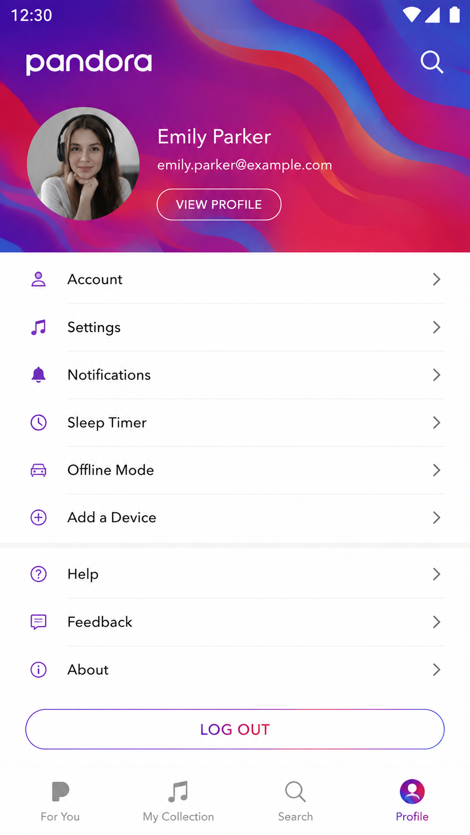 Pandora screenshot 3