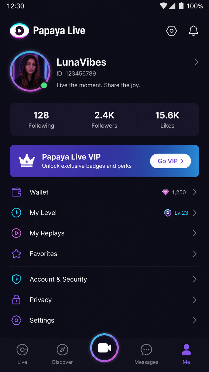 Papaya Live screenshot 3