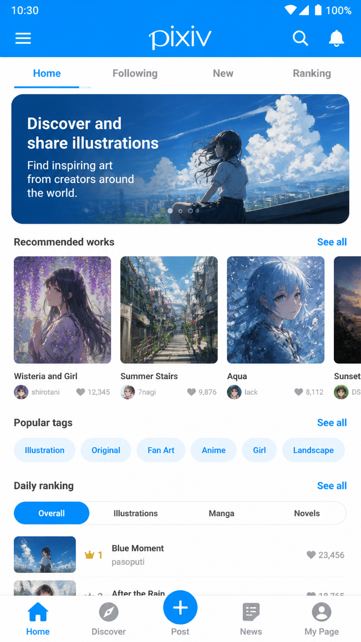 Pixiv screenshot 2