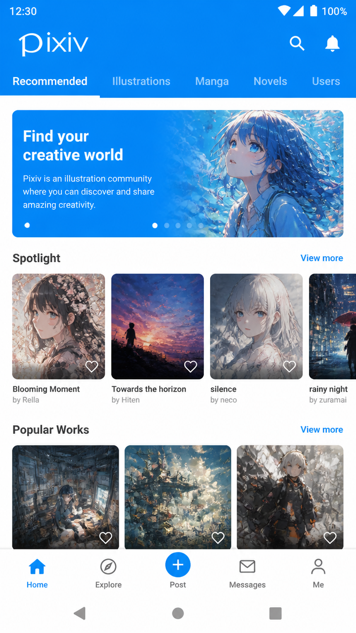 Pixiv screenshot 1