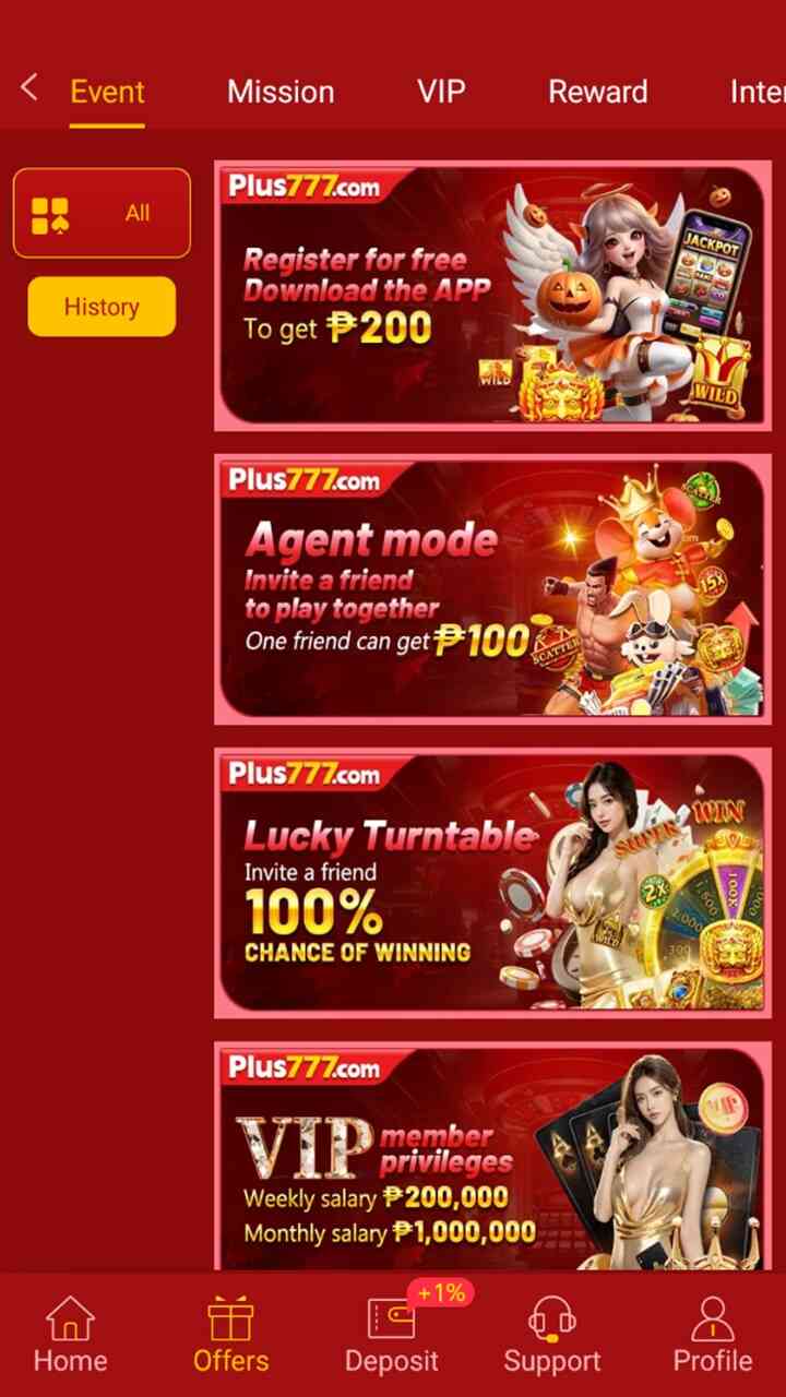 Plus777 screenshot 1
