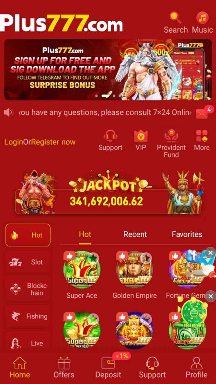 Plus777 screenshot 2