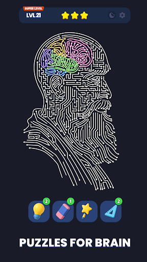 Point Out: Color Escape Puzzle screenshot 1