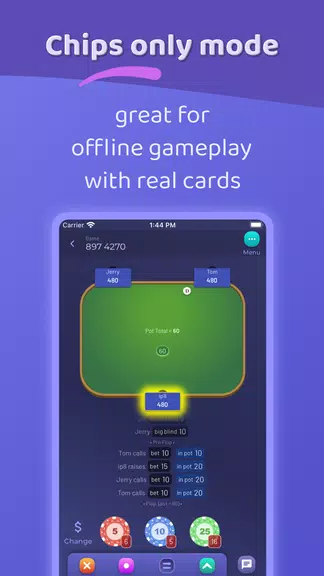 Poker 4 Friends: Chips of Fury screenshot 2