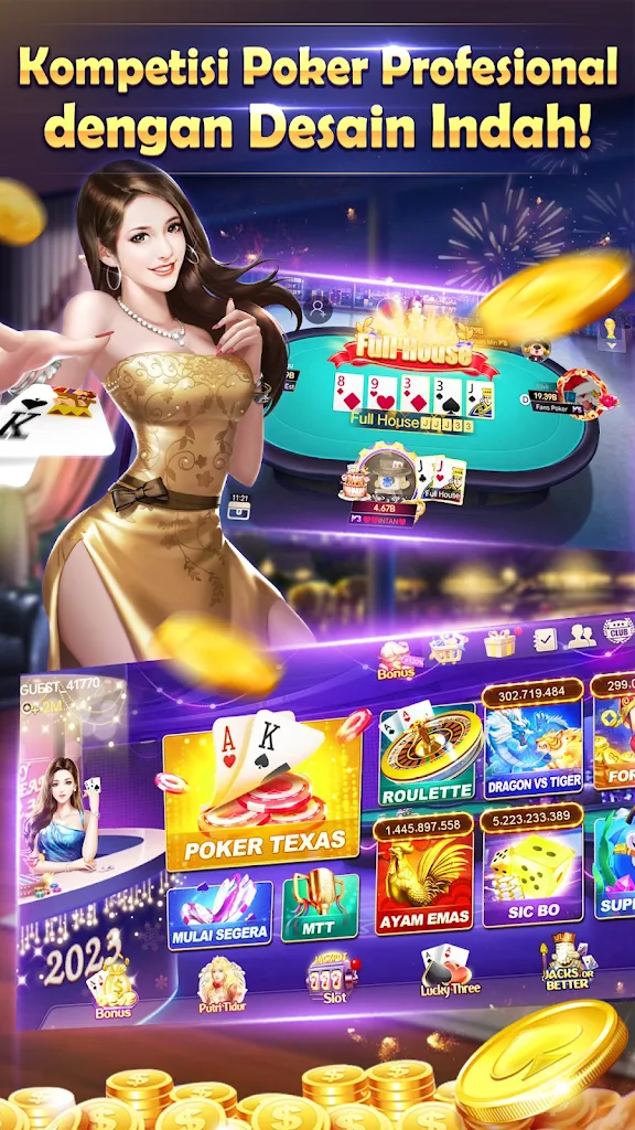 Poker Texas Boyaa Pro screenshot 1
