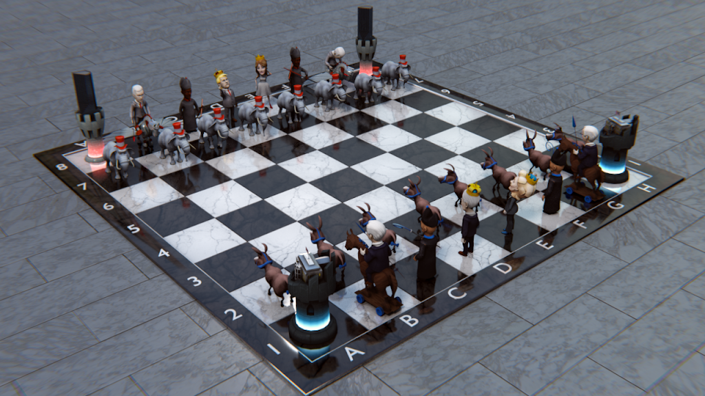 Political Chess 3D screenshot 2