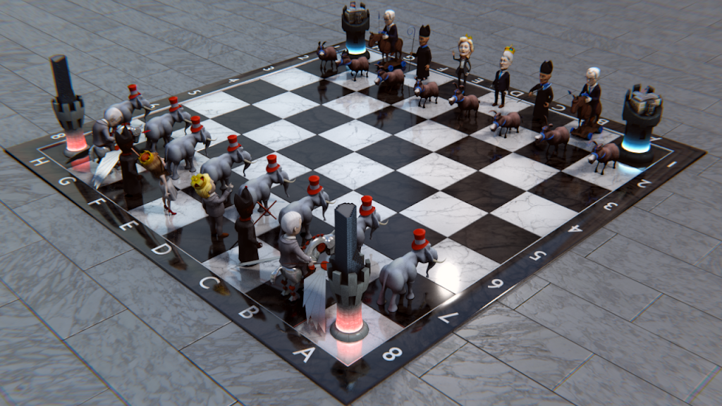 Political Chess 3D screenshot 1