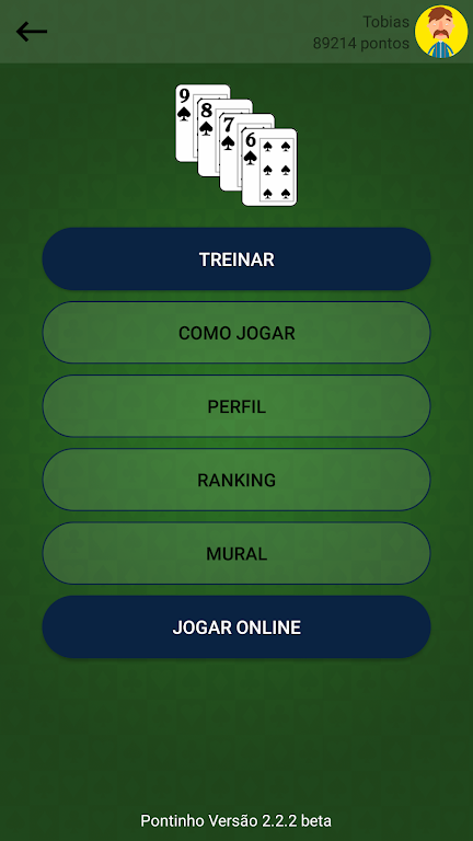 Pontinho - Jogo de Cartas Online screenshot 1