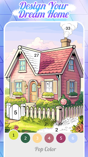 Pop Color - Paint by number screenshot 4