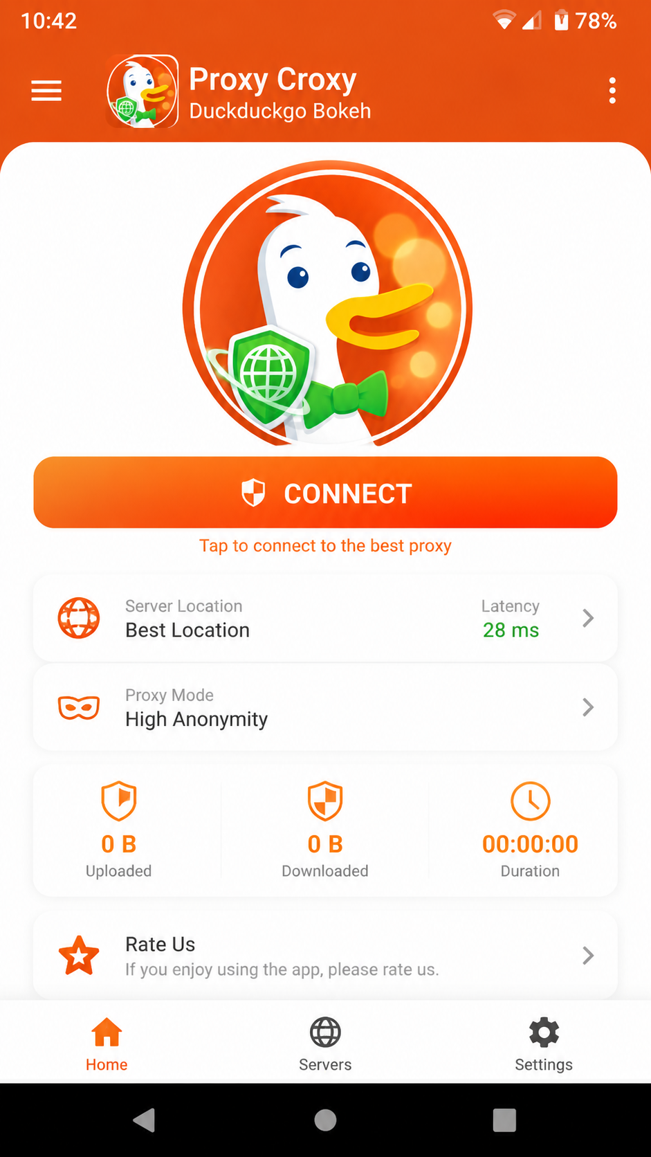Proxy Croxy Duckduckgo Bokeh screenshot 1