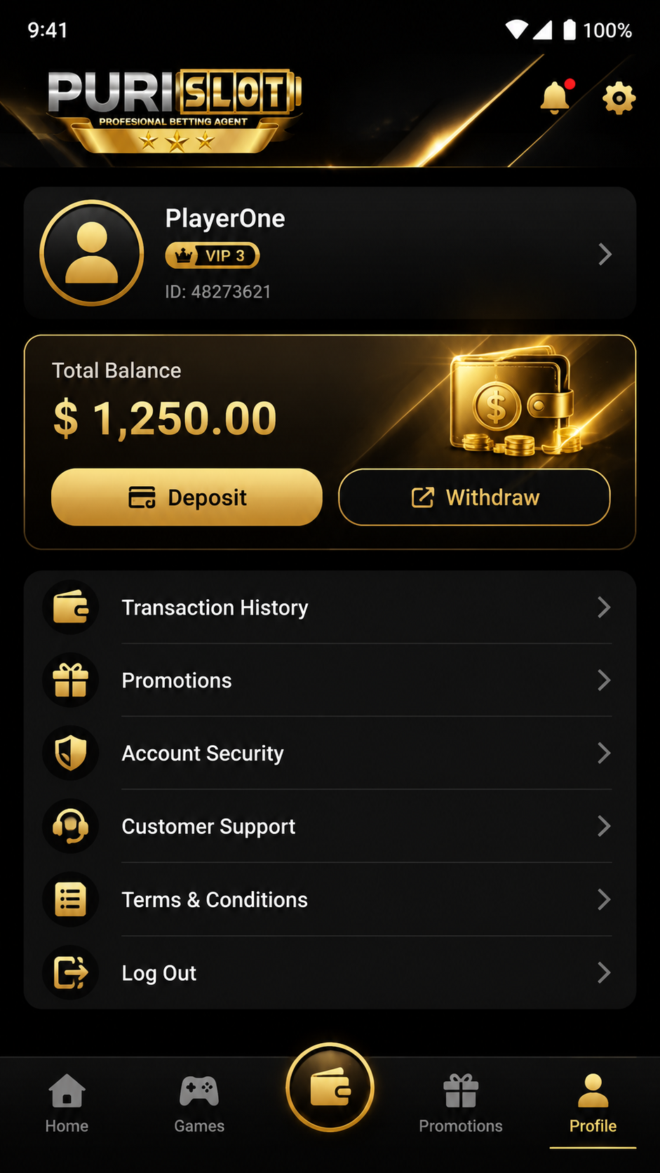Purislot screenshot 3