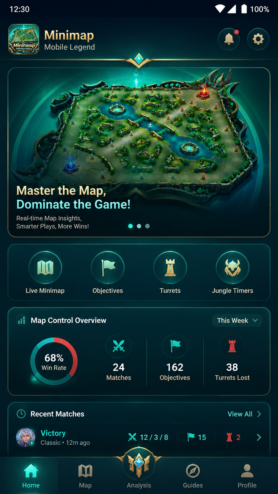 Minimap Mobile Legend screenshot 1