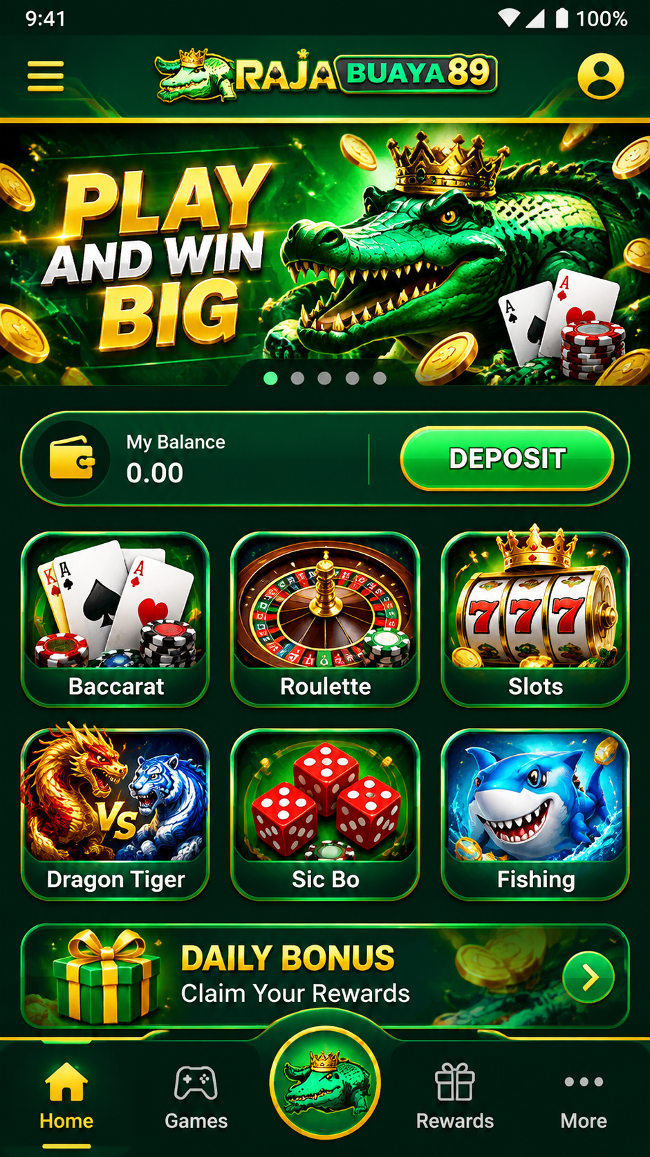 RajaBuaya89 APK screenshot 1