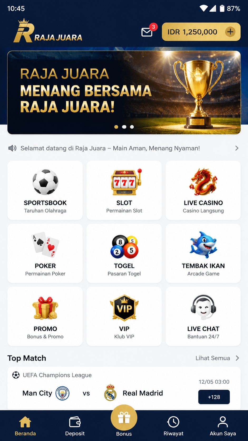 Raja Juara screenshot 2