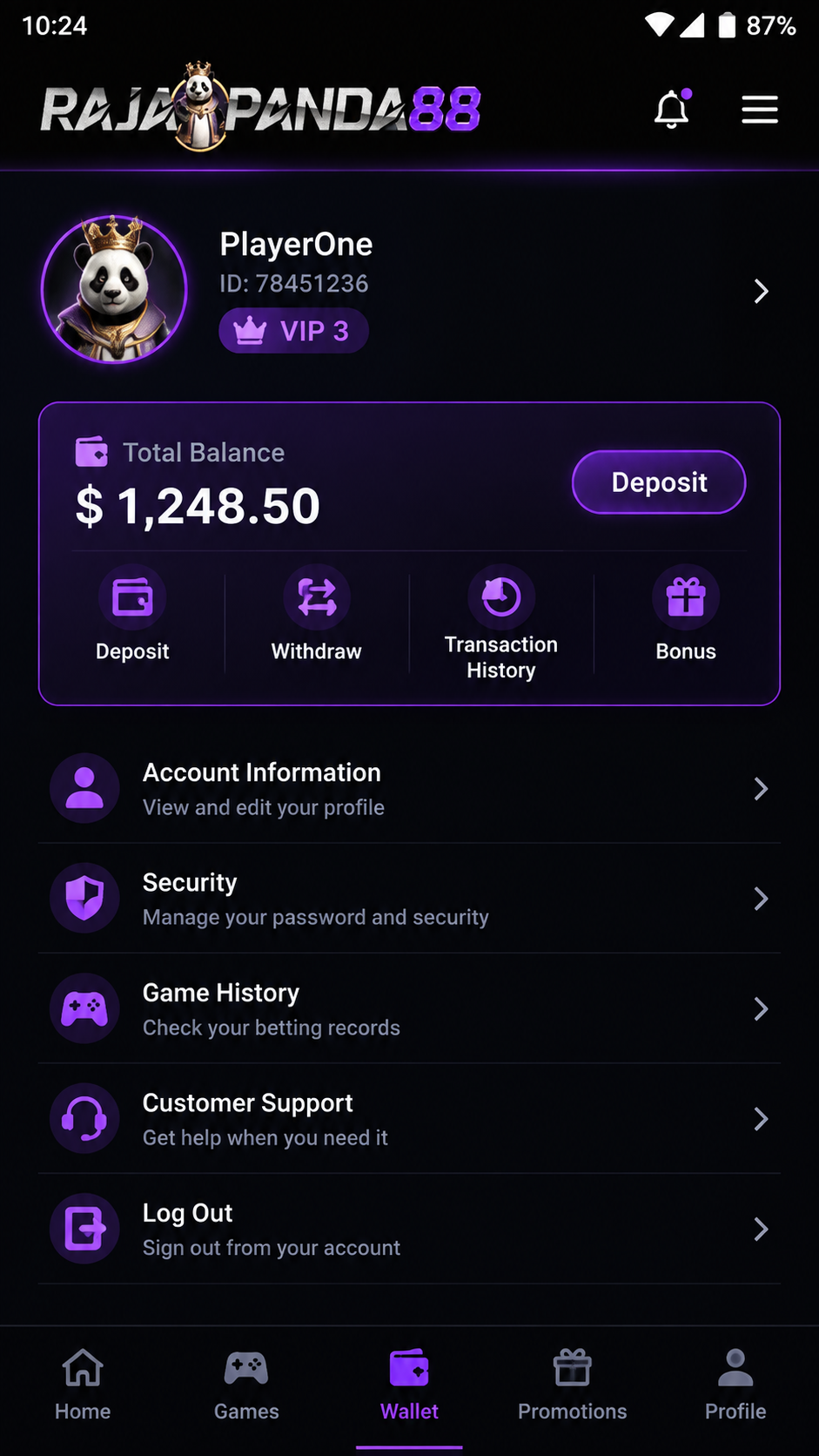 RAJAPANDA88 screenshot 3