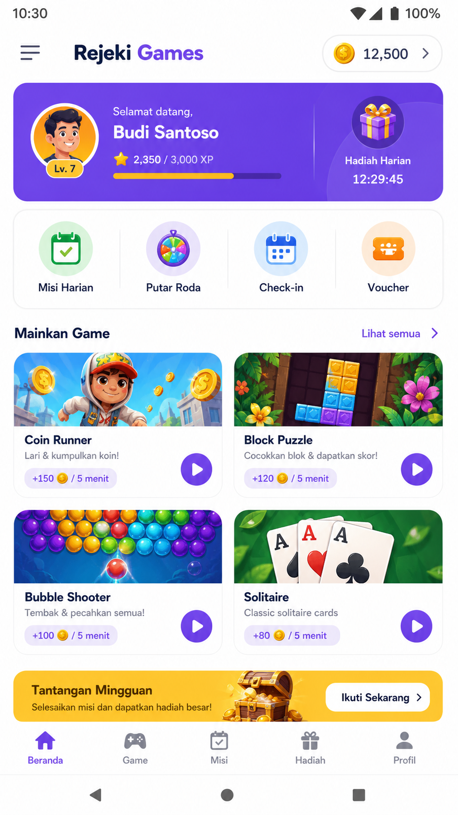 Rejeki Games screenshot 1