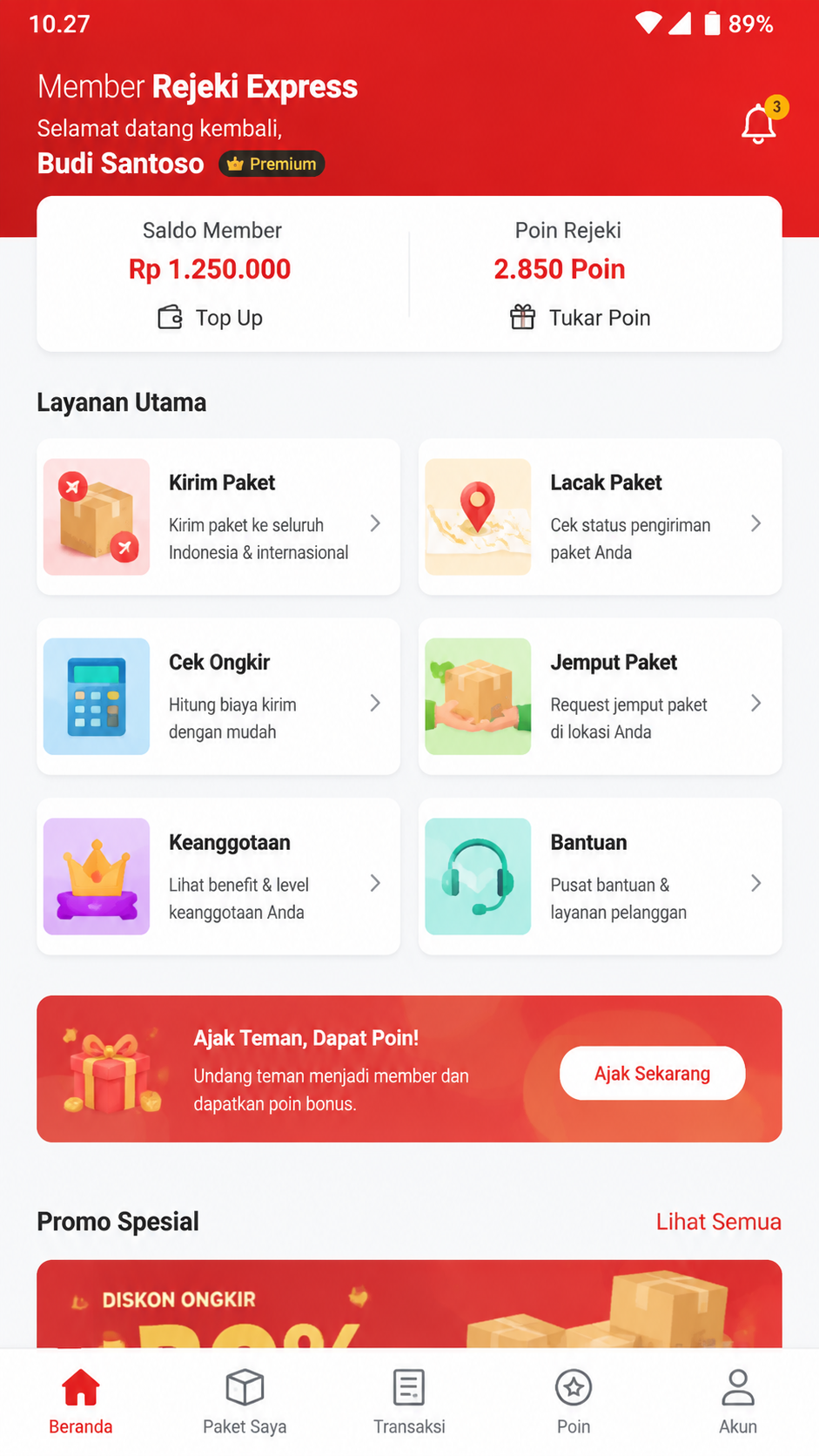 Member Rejeki Express screenshot 2