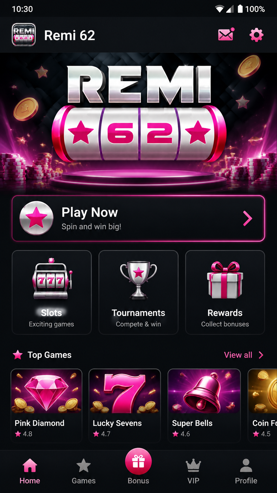 Remi 62 screenshot 1