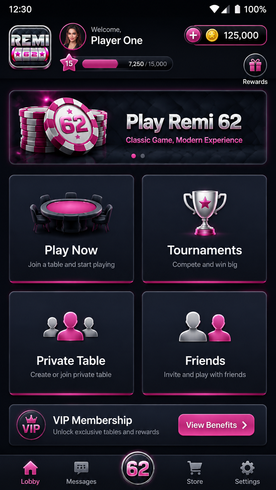 Remi 62 screenshot 2