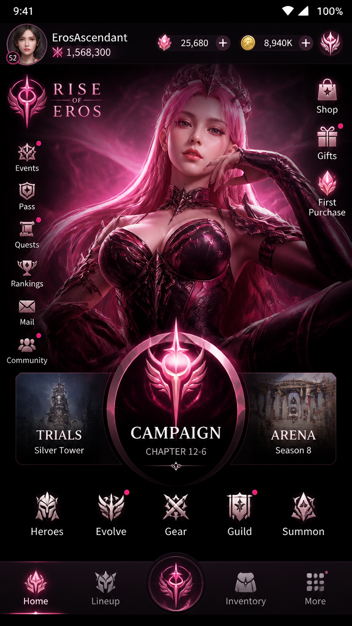 Rise Of Eros screenshot 1