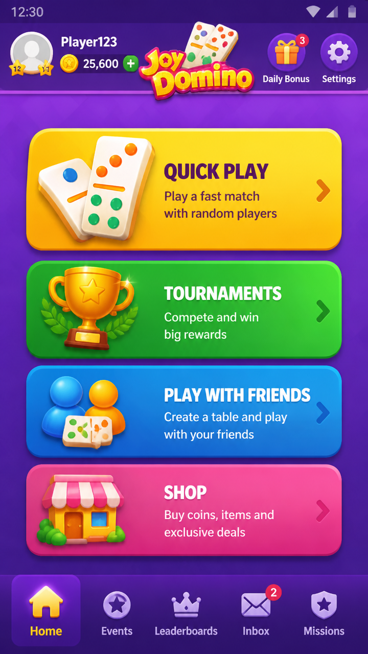 Joy Domino screenshot 2