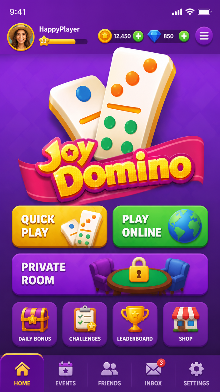 Joy Domino screenshot 1