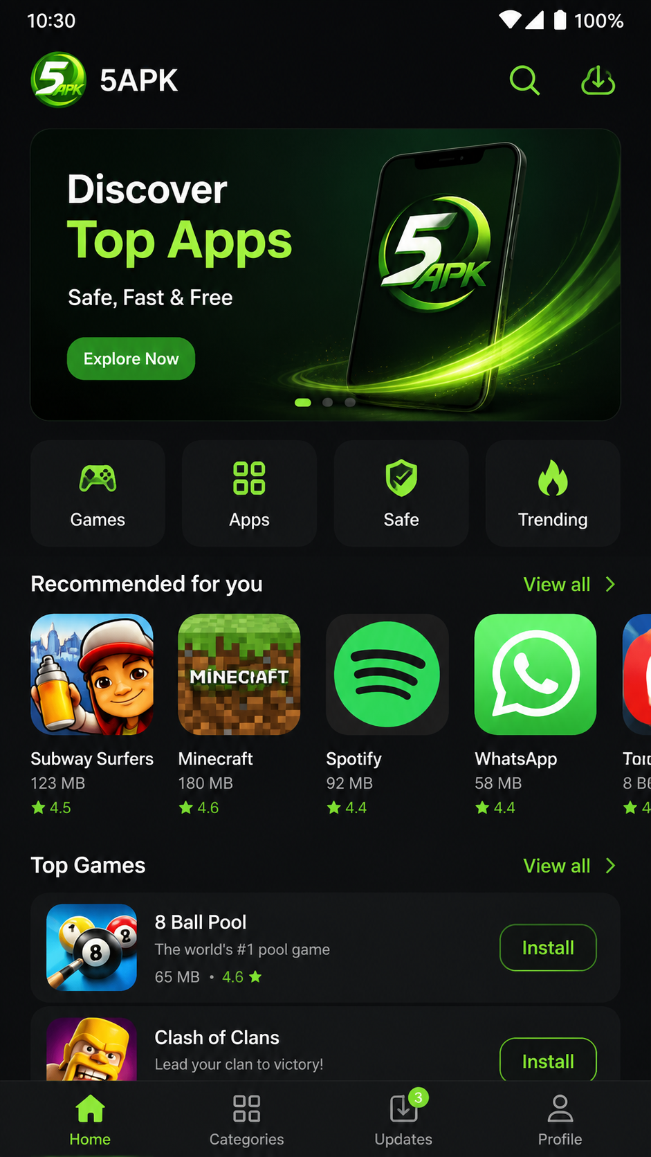 5APK screenshot 1