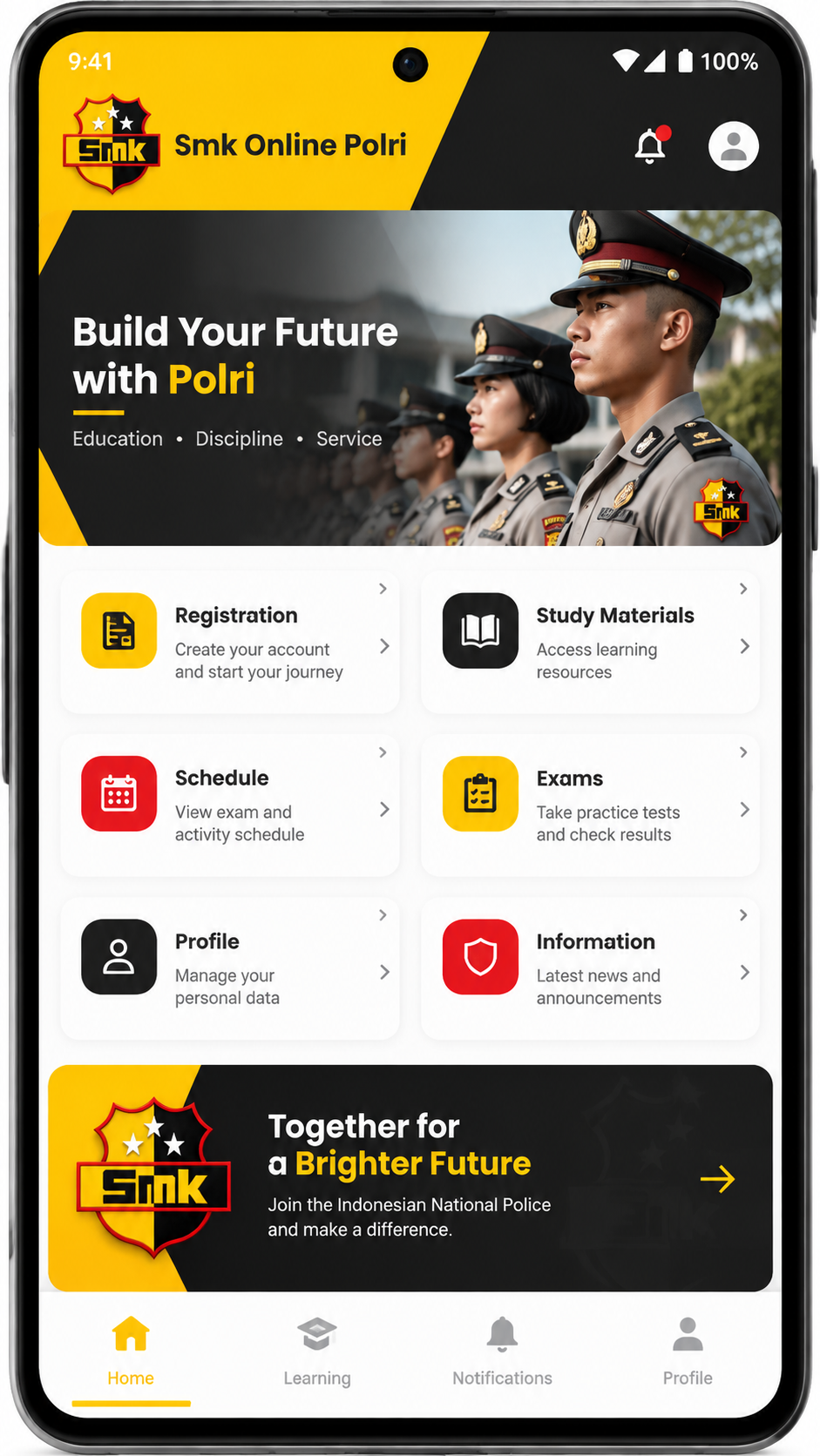 Smk Online Polri screenshot 2