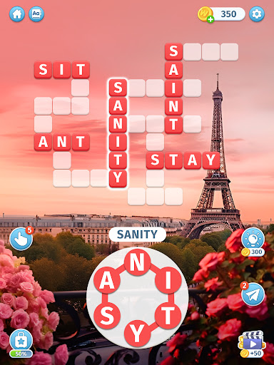 Sky Words: Relax Puzzle Games screenshot 8