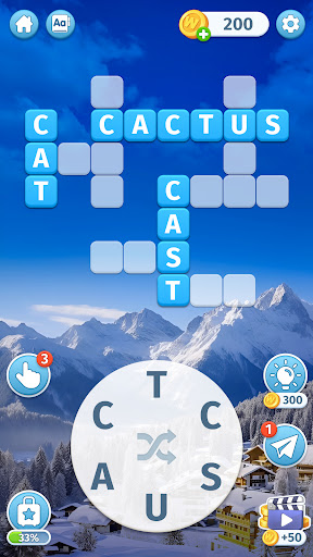 Sky Words: Relax Puzzle Games screenshot 2