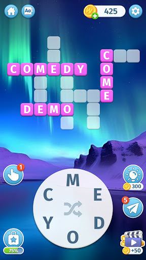 Sky Words: Relax Puzzle Games screenshot 4