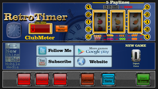 slot machine Retro Timer SE screenshot 3