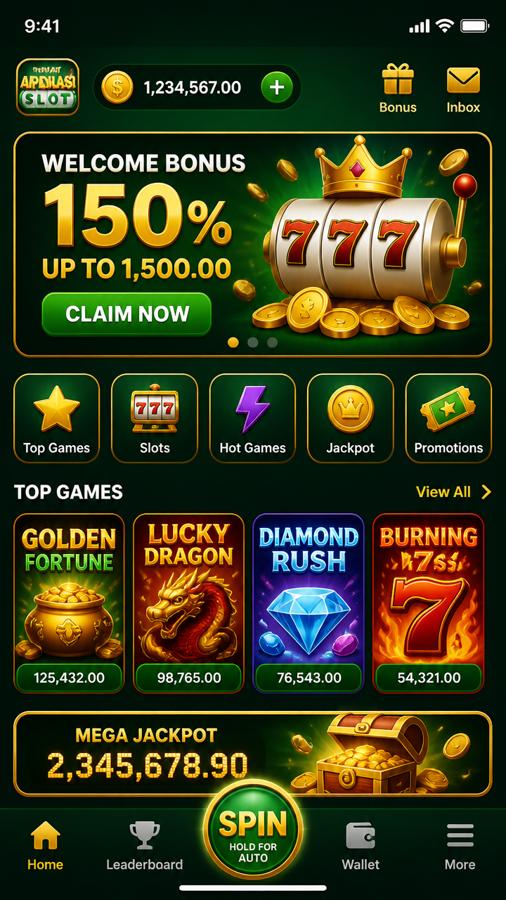 Aplikasi Slot screenshot 2