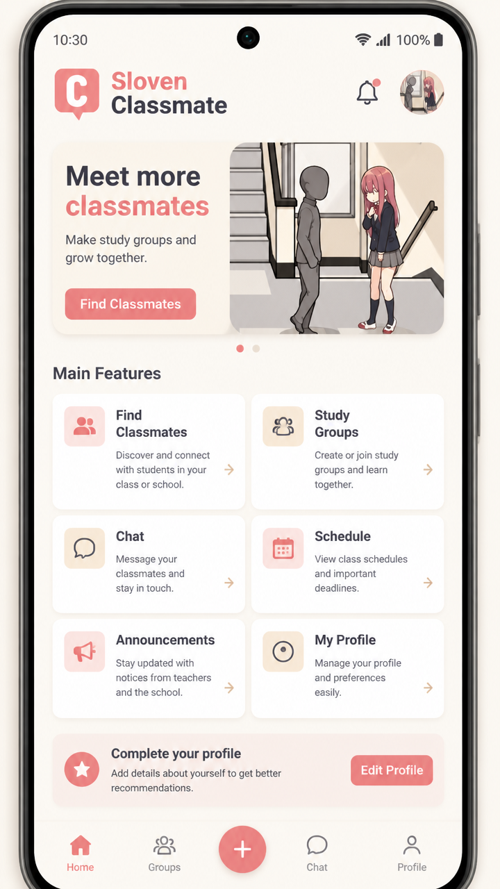 Sloven Classmate screenshot 2