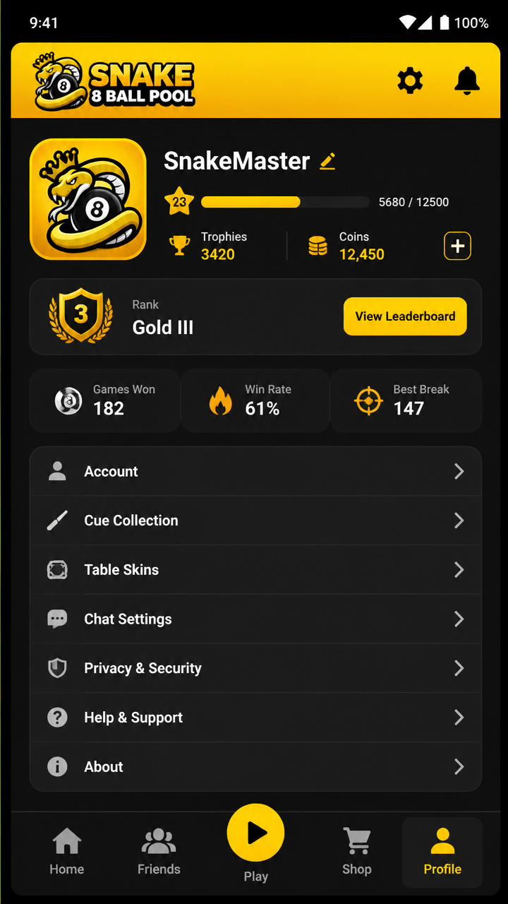 Snake 8 Ball Pool screenshot 2
