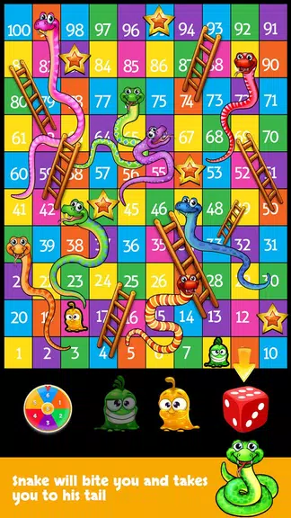 Snakes and Ladders - Dice Game screenshot 1