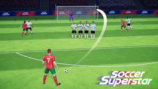 Tangkapan layar Soccer Superstar 1