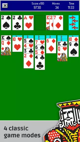 Tangkapan layar Solitaire Retro 3