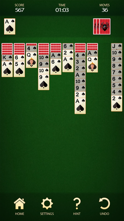 Spider Solitaire: Card Game screenshot 3