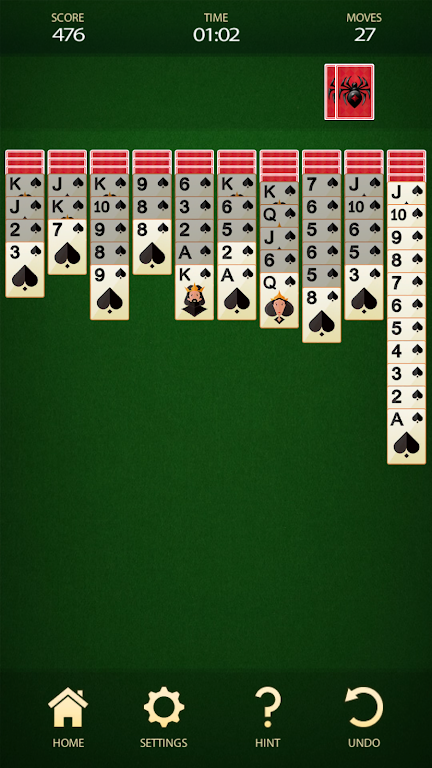 Spider Solitaire: Card Game screenshot 2