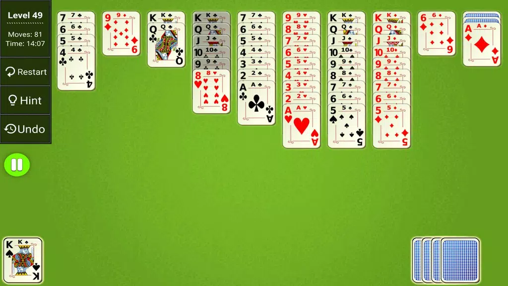 Spider Solitaire Epic screenshot 1