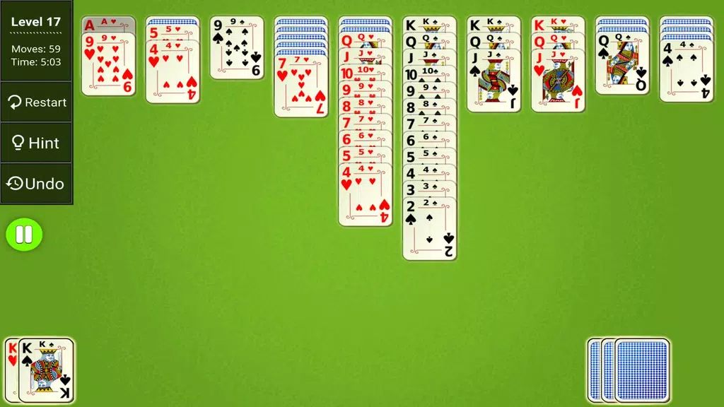 Spider Solitaire Epic screenshot 3