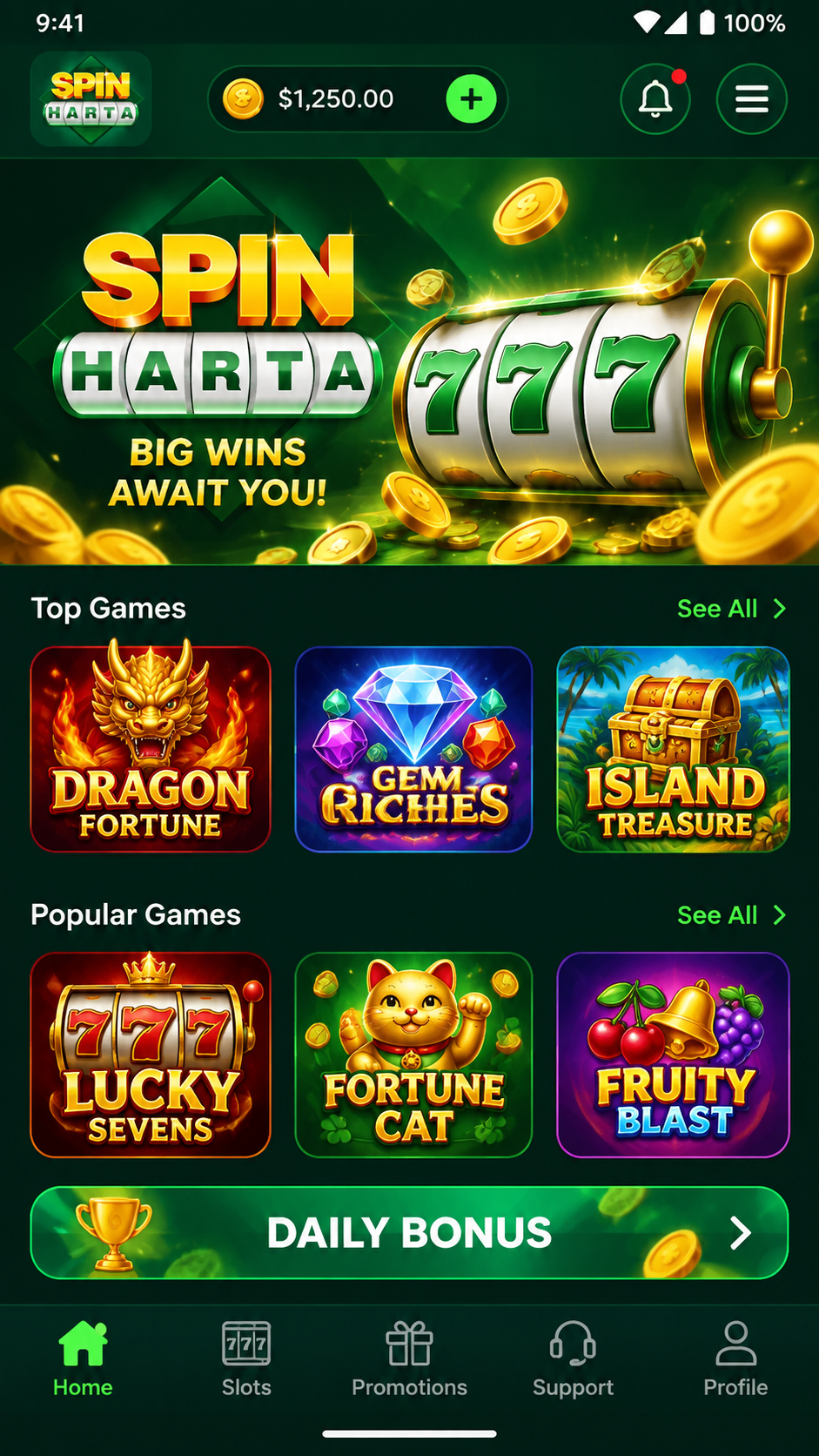 Spin Harta screenshot 1