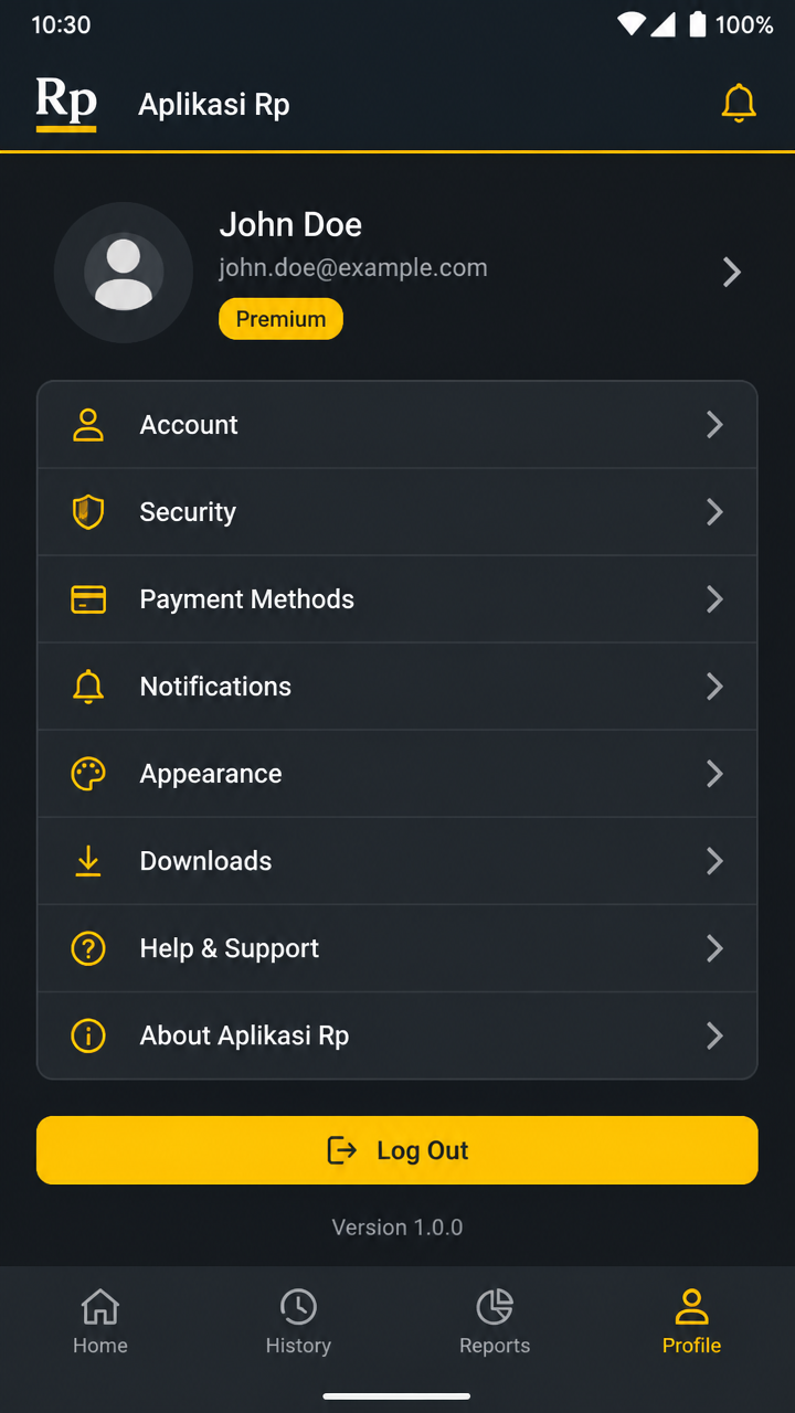 Aplikasi Rp screenshot 3