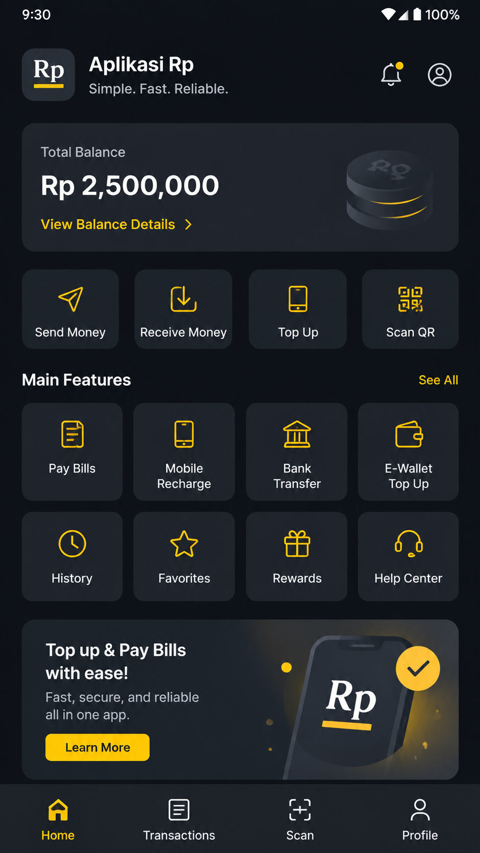 Aplikasi Rp screenshot 2
