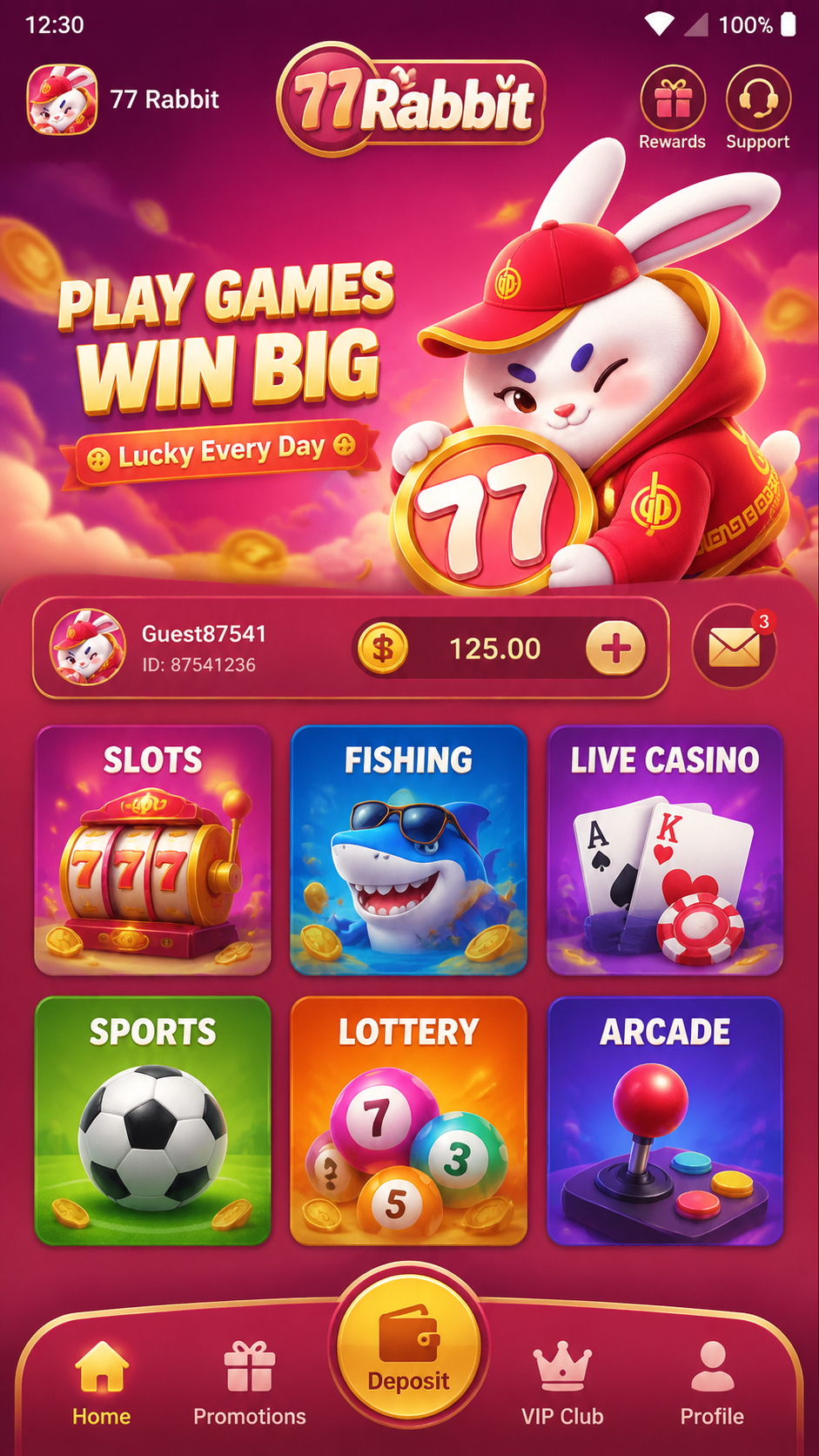 77 Rabbit screenshot 1