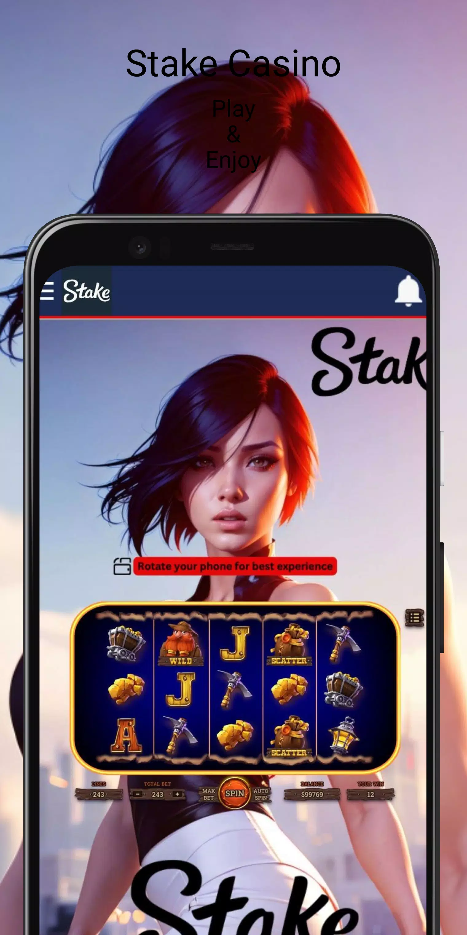 Tangkapan layar Stake Casino 2