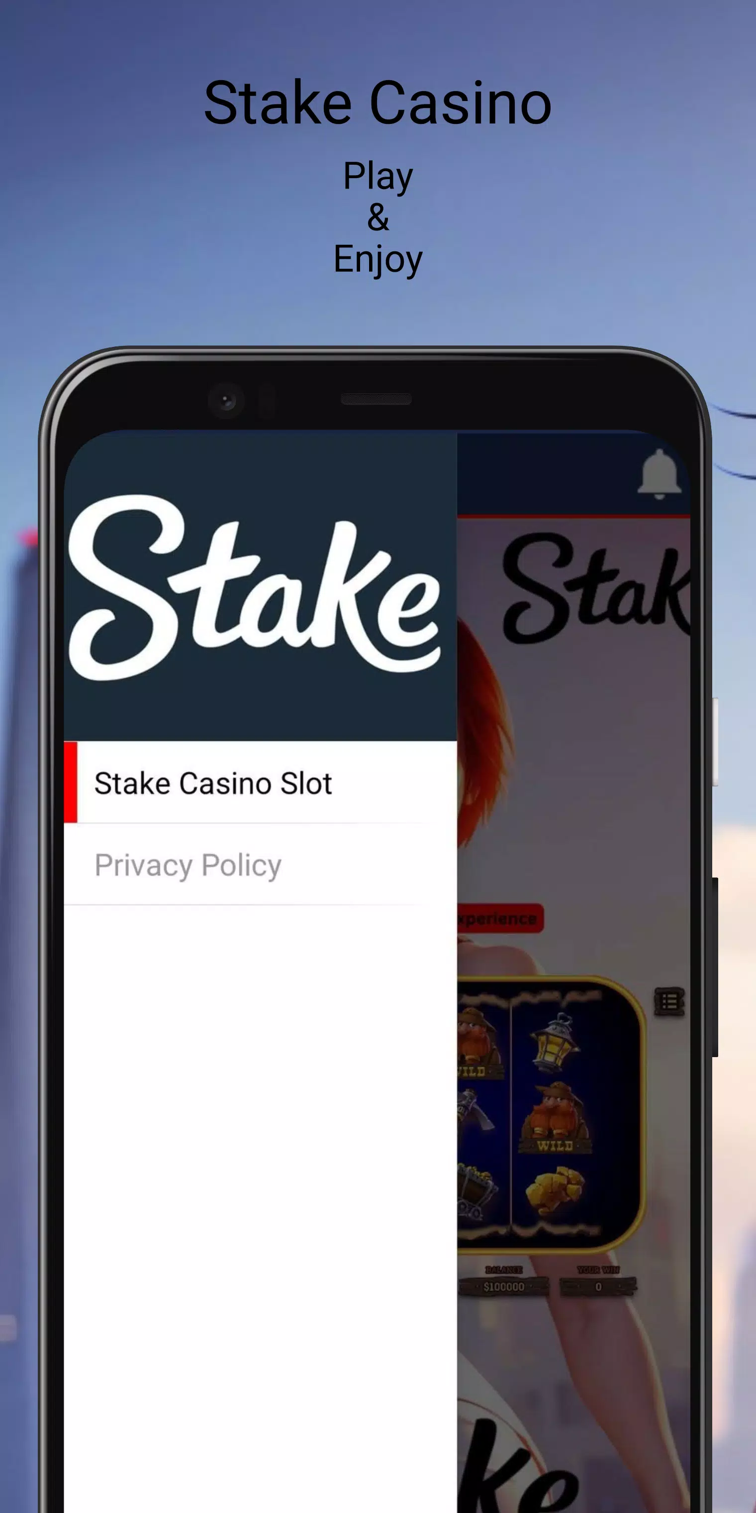 Tangkapan layar Stake Casino 1