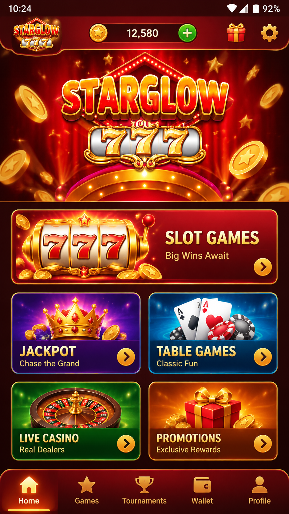 Starglow 777 screenshot 2